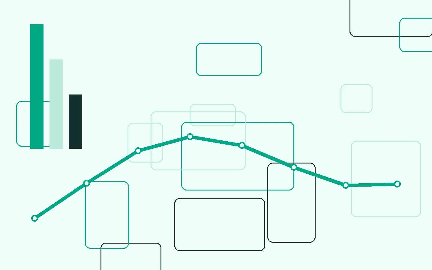 Abstract editorial illustration for A practical inclusion test for a new feature